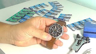 CASIO EDIFICE – батарейка и обнуление хронографа [upl. by Mauri]