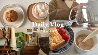 SUB How to enjoy daily life📝Hand care meal record making sweets items introduction etc🏠 [upl. by Beora913]