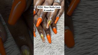 Nails that last over 6 Weeks youtubechamps discovermyafrica [upl. by Annerb]