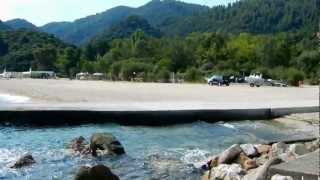 Koutloumousiou beach Lacara camping [upl. by Wakefield]