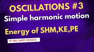 Oscillations  SHM Class 11 Physics  Part 3  NEET Physics  NEET 202425 [upl. by Perrin]