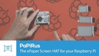 PaPiRus  The ePaper Screen HAT for your Raspberry Pi  Unboxing amp First Look [upl. by Dimah]