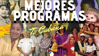 Los MEJORES PROGRAMAS de la TELEVISION CUBANA de TODOS LOS TIEMPOS 📺 [upl. by Adiene]