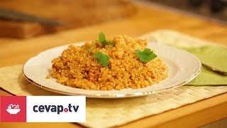 Domatesli bulgur pilavı nasıl yapılır [upl. by Yung452]