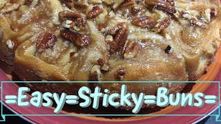 Baking Easy Overnight StickyBuns [upl. by Brick]