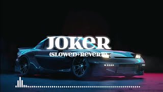 JOKER  ☠💀  SLOWED  REVERB  ⚠️  freakyeditz001  viral jokes subscribe [upl. by Ulphi]