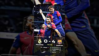 El clasico real Madrid vs Barcelona 04 barcelona barca madrid realmadrid [upl. by Dygall]