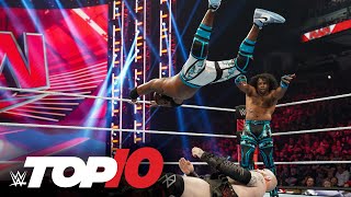 Top 10 Monday Night Raw moments WWE Top 10 Aug 7 2023 [upl. by Akilam]