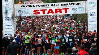 2018 Knysna 21km Half Marathon Running Knysna HalfMarathon [upl. by Ylatfen]