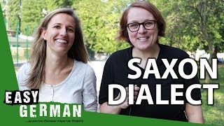 Saxon Dialect vs Standard German with Anja from Learn German with Anja [upl. by Gherardo]