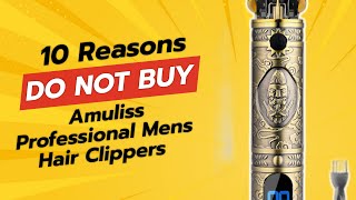 DONT BUY Amuliss Professional Mens Hair Clippers BEFORE WATCHING THIS VIDEO ✂️😱 [upl. by Alihs107]