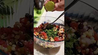 Easy Black Bean amp Corn Salsa wHomemade Tortillas Chips shorts salsa [upl. by Aiekat]