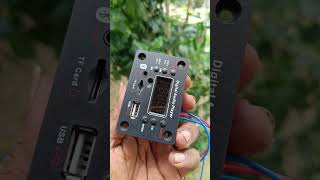 Bluetooth audio module BT Card speaker youtubeshorts bass shorts bass tech [upl. by Vasiliu283]