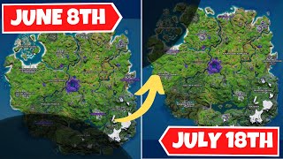 All Mothership Stages in Fortnite Map Chapter 2 Season 7 June 8th  July 18th [upl. by Ajay]