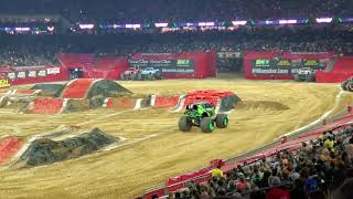 Monster Jam Monster Energy Freestyle [upl. by Imaon]