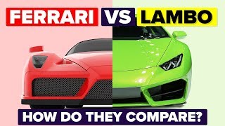 Ferrari vs Lamborghini  How Do They Compare and Which Is Better Automotive  Car Comparison [upl. by Gastineau]