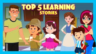 Top 5 Learning Stories for Kids  Bedtime Stories  Short English Stories  Tia amp Tofu [upl. by Feingold47]