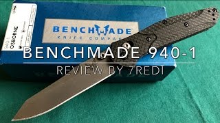 Benchmade Osborne 9401 Review  Improved Iconic Design [upl. by Oicaroh]