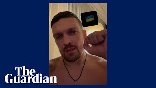 I am free Oleksandr Usyk released after Poland detention [upl. by Eniruam973]