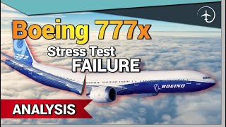 Boeing 777X failed quotUltimate loadquot test [upl. by Ojaras694]