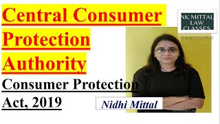 Consumer Protection Act 2019  Central Consumer Protection Authority  Law Educator  Nidhi Mittal [upl. by Fennelly]