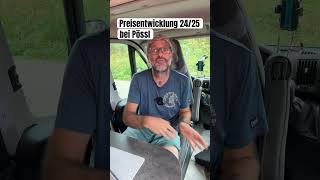 Preisentwicklung 2425 bei Pössl campervans vanlife pössl camperexperte mädes [upl. by Trisa]