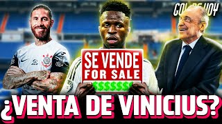 La “VENTA ESTRATÉGICA” de VINICIUS en el MADRID  ¿RAMOS a BRASIL  goldehoy [upl. by Iaka824]