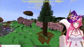 LIVE ON MY NEW SMP SERVER  MINECRAFT SURVIVAL 26 BedrockJava Server IP [upl. by Falk]