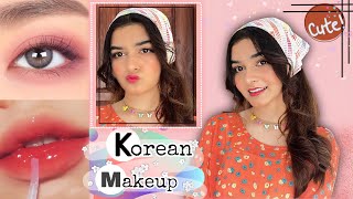 KOREAN MAKEUP Tutorial  Peachy Makeup  Tips amp Tricks [upl. by Niddala]