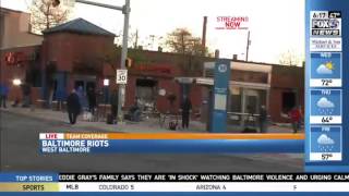 Baltimore Riots Aftermath Report 2 FOX45 Morning News [upl. by Madaih965]