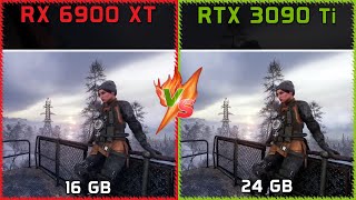 RX 6900 XT vs RTX 3090 Ti  FHD QHD UHD 4K [upl. by Lomasi]