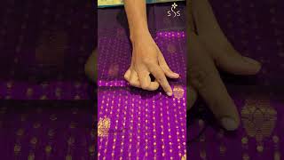 Magenta Silk Cotton Saree magenta silkcottonsarees shreenivassilks handloom shortfeed handloom [upl. by Aynad443]