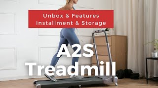 UNBOXING OVICX A2S Treadmill amp Features treadmill workout running [upl. by Oiled]