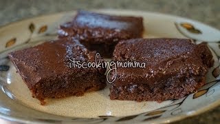 Chewy Homemade Brownies from scratch [upl. by Judah519]