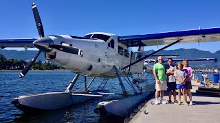 Amazing Seaplane Flight Around Vancouver With Harbour Air [upl. by Armbrecht]