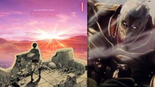 Attack On Titan Season 2 OST  The Weight Of Lives Armored Titan Battle Theme [upl. by Adnoral]