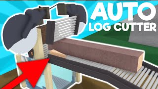 How To Build An Auto Log Chopper In Lumber Tycoon 2 Roblox [upl. by Donatelli262]