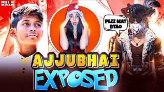 AJJUBHAI EXPOSED🤯😱 AJJUBHAI CALL ME HACKER😳🔥 NonstopGaming [upl. by Riddle]