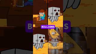 🛡shield or helmet what is more important minecraftcartoon 2danimation loop sprunki memes [upl. by Nanji]