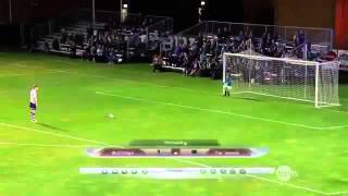 save 5 goal penalty with his face amp win  Scott Sterling vs football Funny [upl. by Alidus]