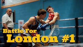 Senior Elite Amateur Boxers London Region Semi Finals Pt 2 [upl. by Tomchay462]