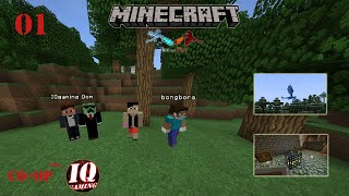 ប៉ះគ្នាជាមួយនាគទឹកកក  Minecraft Ice and Fire Multiplayer  Part 01 [upl. by Gnirol]