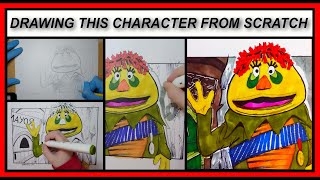 Drawing This Character From Scratch HR Pufnstuf [upl. by Annadiane]