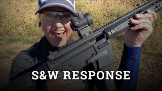 ad Smith amp Wesson’s New 9mm PCC  SampW Response [upl. by Arrakat]