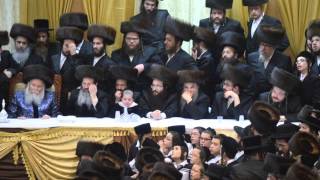 Bobov Viznitz Wedding Grammen R Mendel Zitronbaum Gabbei Part 1 [upl. by Ileana]