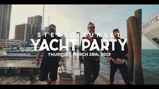 Stereo Sunset Yacht Party Le Musette  Miami Music Week 2019 Stereo Productions Showcase [upl. by Ahsed243]