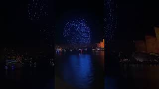 VIVID Sydney 2023 Drone Show End [upl. by Claudius]