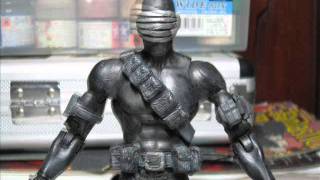 6 inch GI JOE snake eyes custom figure [upl. by Baseler]