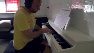 Vattene Amore  Piano Cover Christian Salerno [upl. by Ailla]