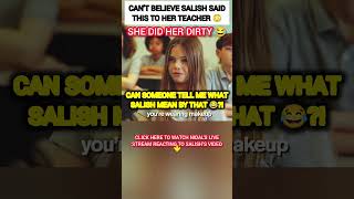 CANT BELIEVE Salish Matter said this to her teacher😭😂 nalish shorts trending funny school [upl. by So]